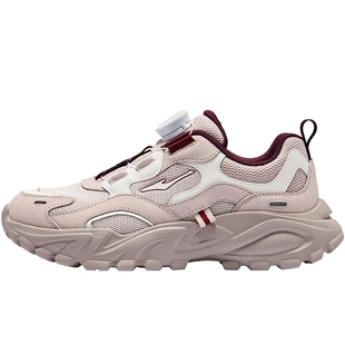 彩虹糖|鸿星尔克童鞋马年女童运动鞋新年款红色鞋子儿童老爹鞋