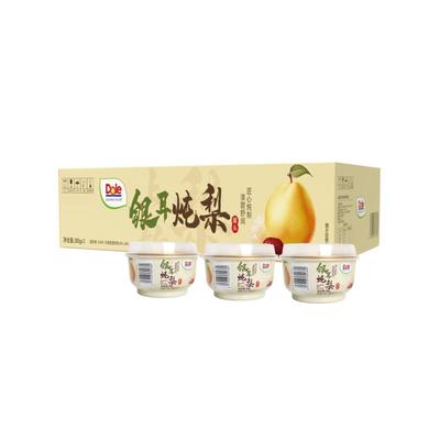 DOLE都乐银耳炖梨280g*3整箱装水果罐头方便食品休闲零食即开即食