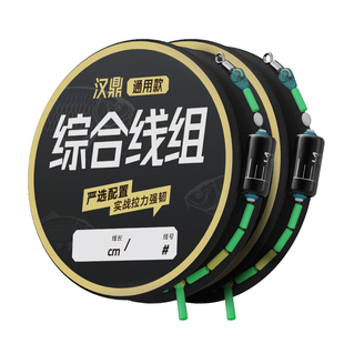 汉鼎主线组成品钓鱼线组鲫鱼钓鱼综合线组子线夹全套台钓配件鱼线