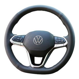 大众id3手缝方向盘套迈腾速腾帕萨特ID4途昂途观L凌度高尔夫8途岳
