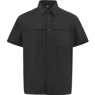 CAT卡特25秋冬新品男士户外吸湿速干短袖工装衬衫外套速干衣