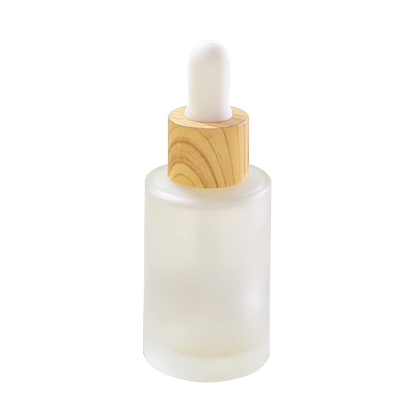 滴管分装瓶磨砂玻璃精油瓶加厚高端化妆品精华液分装滴管瓶便携瓶