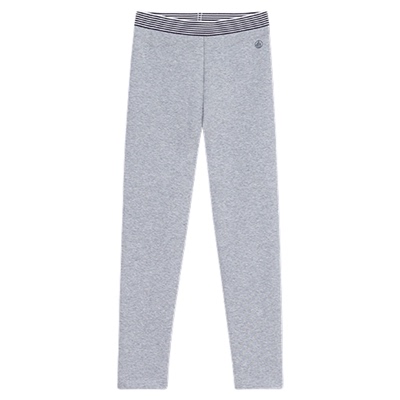 【2025秋冬】Petitbateau小帆船童装女童舒适休闲打底裤A0ECB