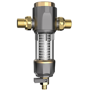 自动清洗前置过滤器家用大流量自来水反冲洗全屋中央井水铜02水管