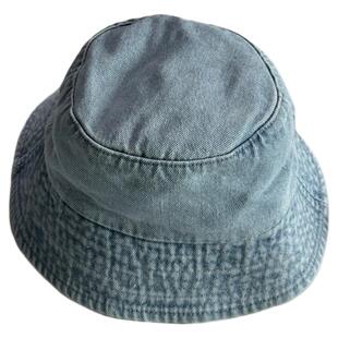 好看洋气水洗牛仔渔夫帽女春夏季防晒帽子百搭遮阳日系盆帽显脸小
