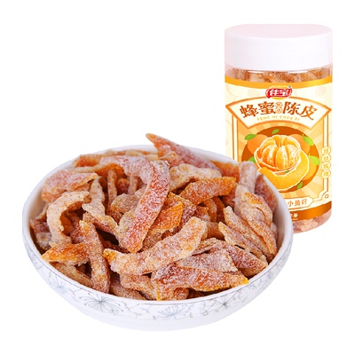 佳宝蜂蜜陈皮桔子皮100g休闲零食