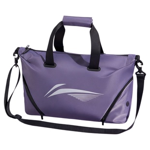 李宁干湿分离泳包女式游泳专用包运动健身包女生高级感防水斜挎包