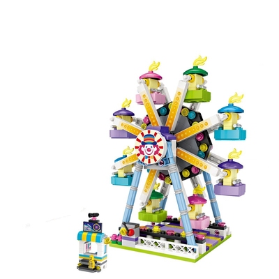 loz迷你男孩女孩摩天轮旋转木马