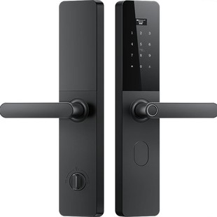 幻侣半自动指纹锁家用防盗门电子密码锁全自动智能门锁入户大门锁