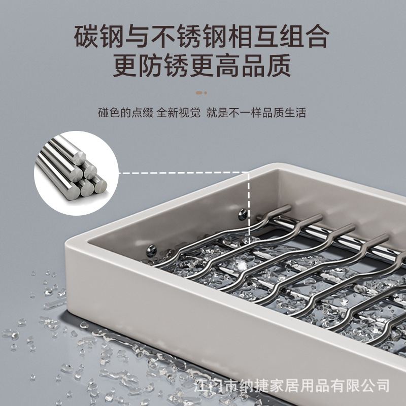 不锈钢厨房水槽置物架碗碟收纳水池多功能台面家用放碗盘沥水碗架