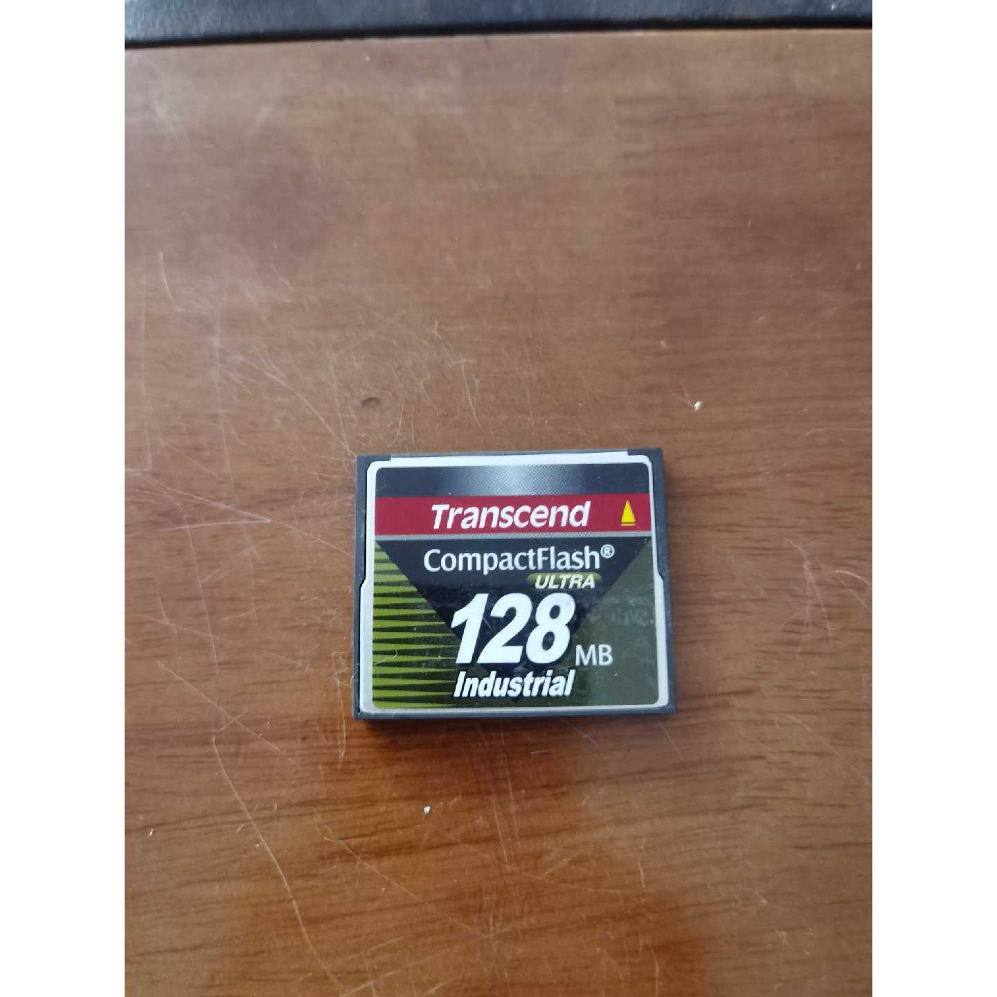 议价Transcend创见CF卡128MB工业级拆机件 成色看看