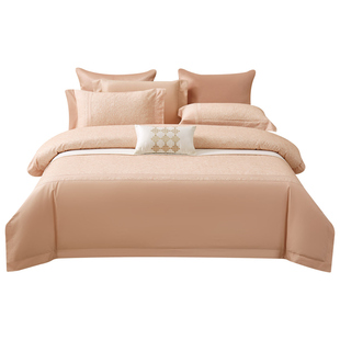 富丽真金家纺纯棉全棉磨毛四件套秋冬加厚保暖床单被套床品锦兮