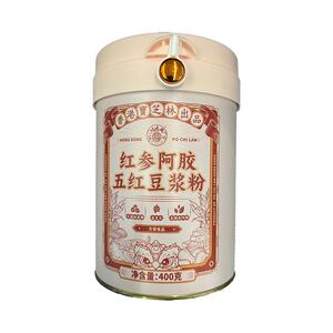 【阿里健康】红参阿胶五红豆浆粉补气养血400克*1罐
