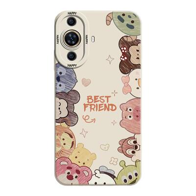 适用华为nova系列可爱动物手机壳