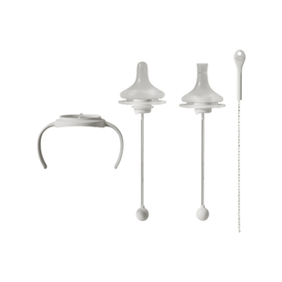 【新品】贝亲离乳奶嘴重力球吸管奶嘴婴儿宝宝断奶吸嘴双把手官旗