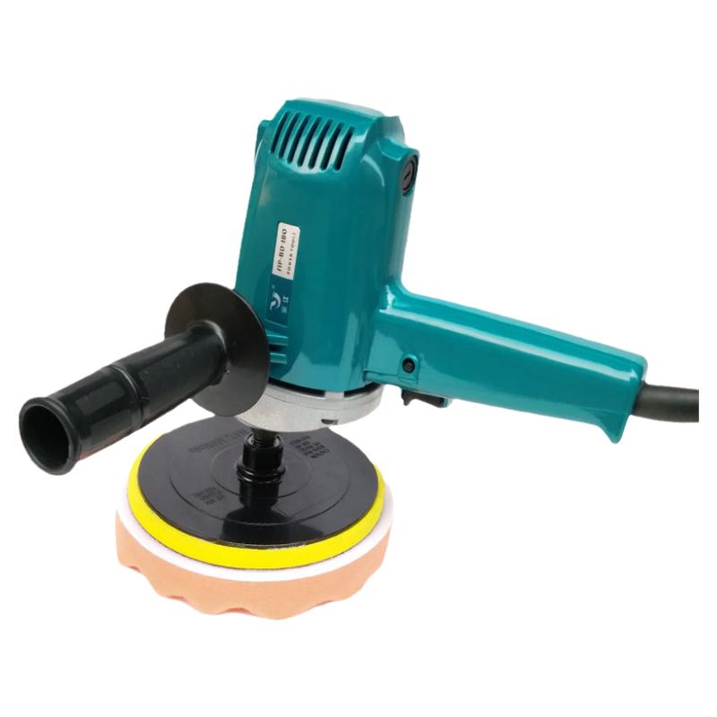 宗江新款单速汽车抛光机家用小型地板打蜡机漆面划痕修复电动220V