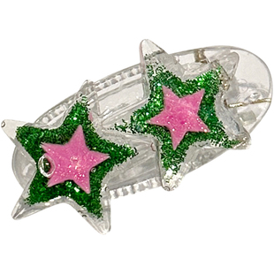 粉色星星发夹女少女可爱多巴胺碎发刘海夹头发夹子侧边夹头饰发卡