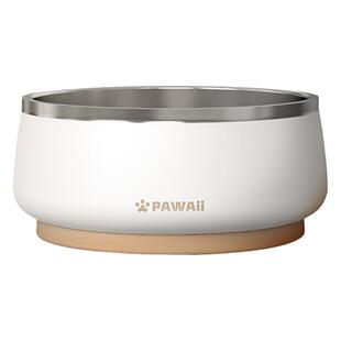 Pawaii怡爪狗碗狗食盆不锈钢狗碗宠物猫碗饭碗护颈大小型犬喝水盆