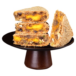 桥墩周兴豪正宗大月饼浙江温州特产蛋黄手工礼盒装750克团购送礼