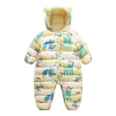 迷你巴拉巴拉羽绒连体衣三防