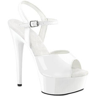 高跟鞋女超细跟大码凉鞋新款夜店歌手酒吧ds演出领舞鞋15cm情趣鞋