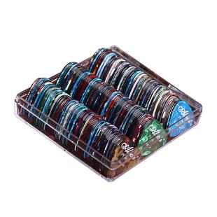 Alice爱丽丝木吉他拨片 彩色赛璐璐盒装100片套装 电吉他弹片PICK