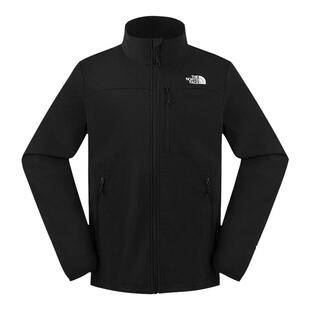 THENORTHFACE北面软壳衣男士26春夏新款黑色拉链户外防风夹克8GVQ