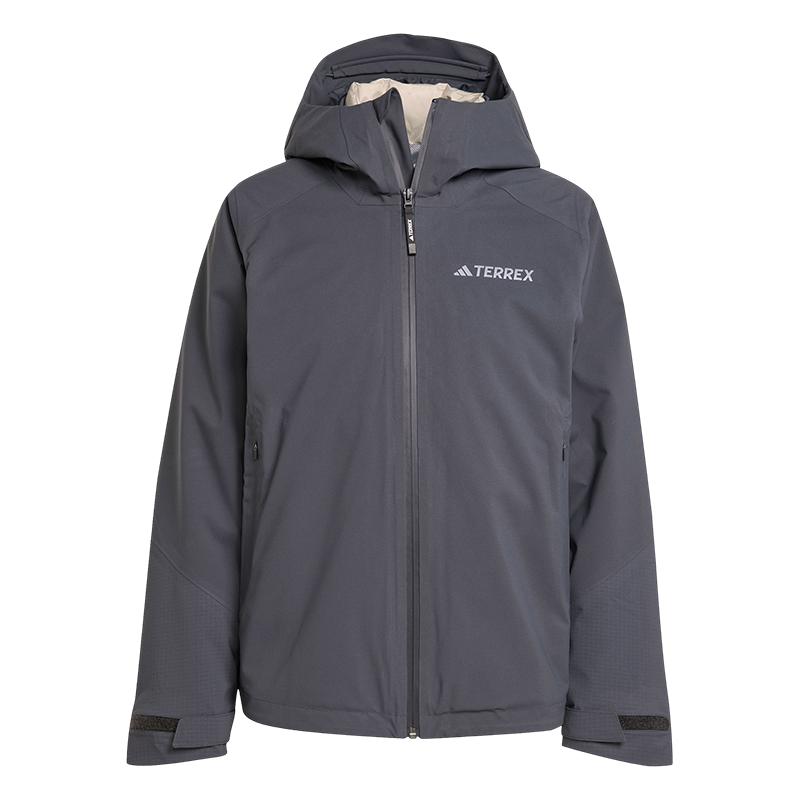 暖「芯」科技保暖户外三合一鹅绒内胆冲锋衣adidas阿迪达斯TERREX