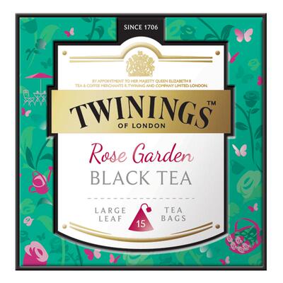 TWININGS川宁玫瑰红茶袋泡茶