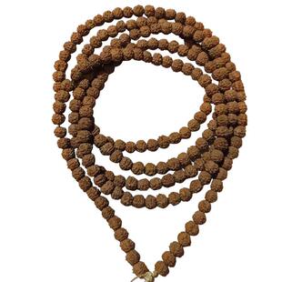 迷你小金刚菩提子手串108颗佛珠3mm五瓣爆肉麒麟纹男女款文玩手链