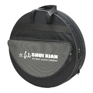 二神鼓包黑牛皮文王鼓包镇堂鼓包双排铜簧单面手抓鼓烤盘收纳