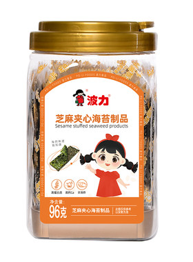 波力海苔夹心脆系列126g/96g/84g