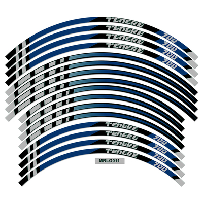 适用雅马哈TENERE700反光拉花