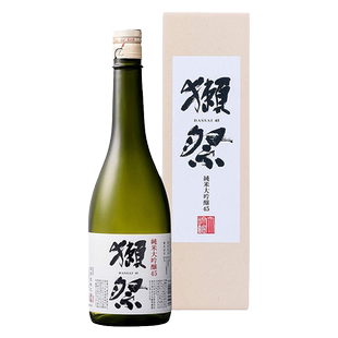 獭祭45四割五分纯米大吟酿清酒720ml山田锦米酒正品行货 新日期