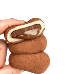 爆浆和风生巧福团巧克力面包早餐整箱小蛋糕日式大福雪媚娘零食品