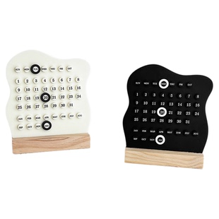 2025年网红圆环套圈台历桌面摆件创意个性办公室日历万年历日期牌