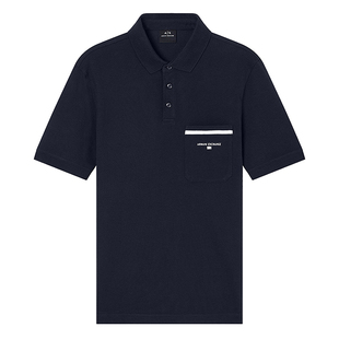 Armani/阿玛尼AX 男士时尚简约休闲短袖POLO衫 XM000990 AF10366