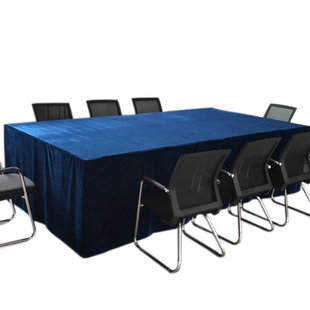 金丝绒会议桌布台布 暗红色金丝绒台布 讲义台布 开会台布可定做