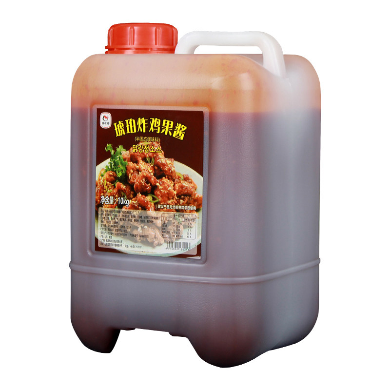 韩味乐琥珀炸鸡酱10kg韩式炸鸡