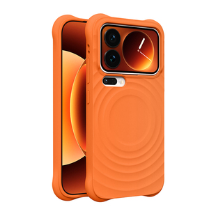 ins高品质肤感适用小米17promax手机壳新款磁吸充电17pro软外壳高级感17pm液态硅胶波漾壳全包边四角防摔男女