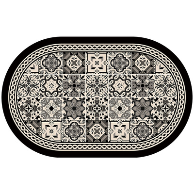 范居态度吸水皮革浴室地垫