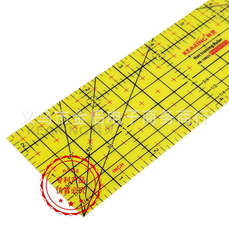 厂家直销科灵高温尺耐高温缝份尺整熨烫烫烫服装整尺尺尺规定规