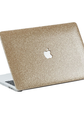 MacBook小香碎钻皮质防摔壳