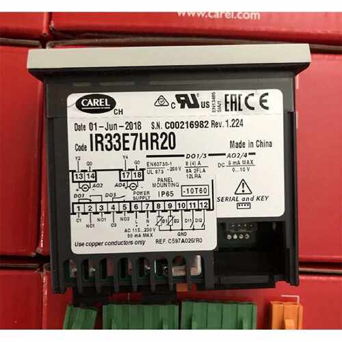 议价IR33W7LR20意大利卡乐CAREL温控器 IR33F0EN00 IR33W7HR20