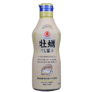 日本东字牡蛎酱油生蚝鲣鱼鸡蛋拌饭400ml面条调味汁蘸料凉拌炖煮