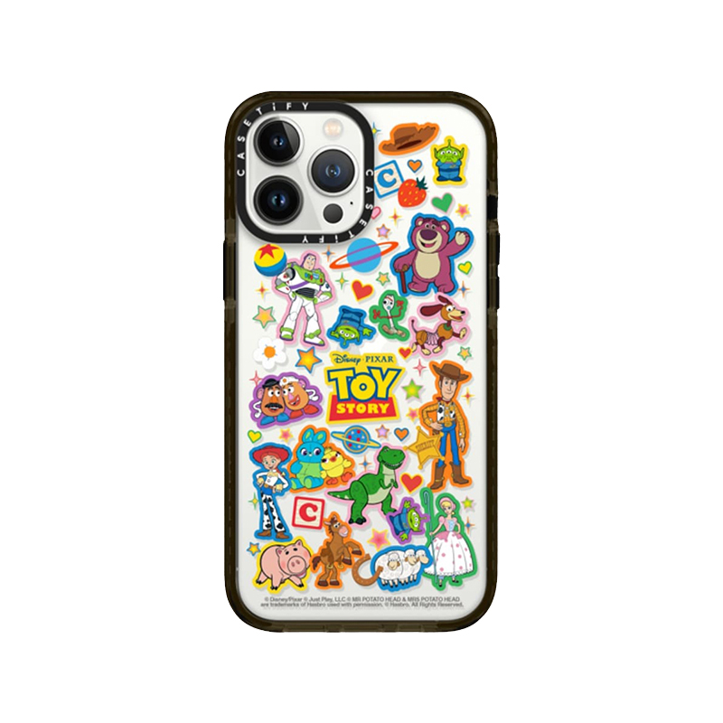 Disney and Pixar's Toy Story x CASETiFY玩具总动员联名贴纸狂热适用于iPhone15/14/13/Pro/Max防摔手机壳