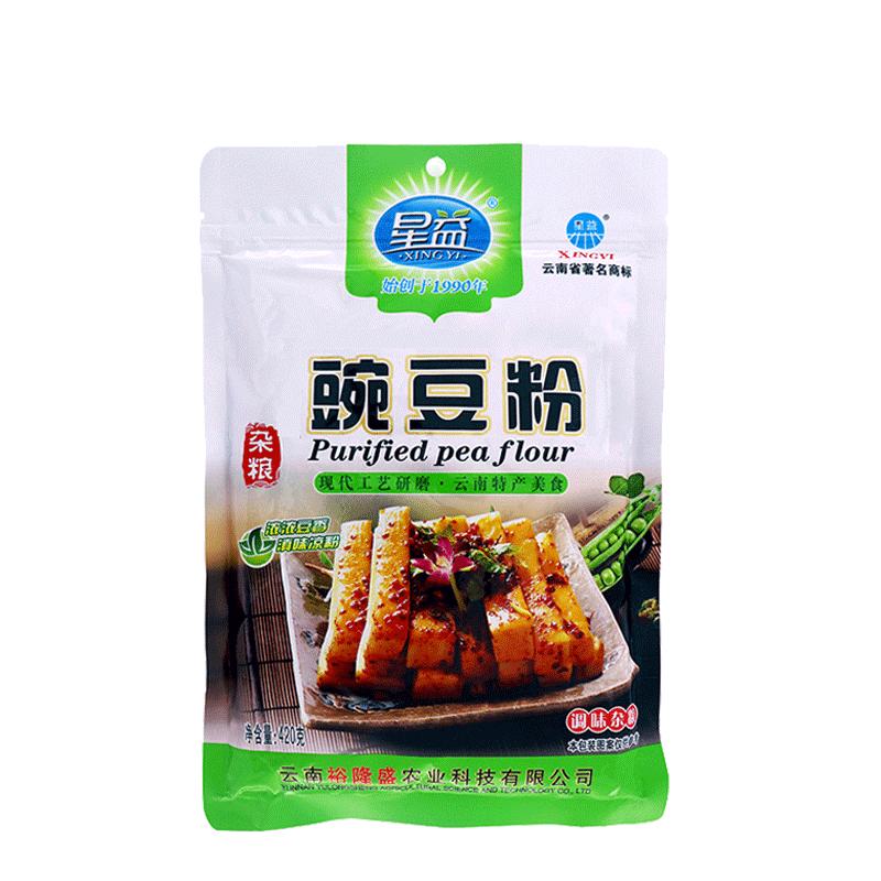 豌豆粉星益云南特产黄凉粉
