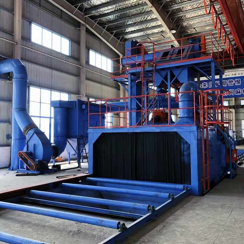 青岛厂家抛丸机 厂家直 供定 制滚道通过式抛丸机