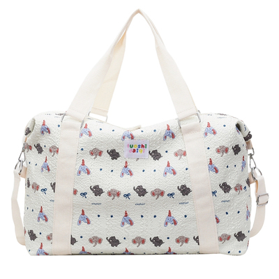 小飞象印花行李包，可爱又能装！