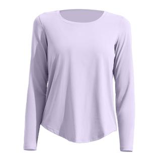 轻速宽松长袖瑜伽服女快干透气高级感运动上衣云感普拉提罩衫春秋